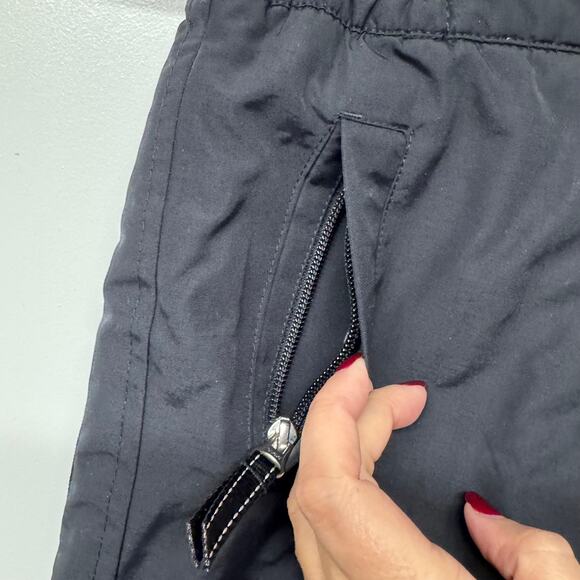 Lands End Little Boys Snow Board Ski Pants Black Size 4 Waterproof Reinforced - Picture 5 of 9